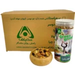 گرانولا سبز(وگان) 350 گرمي کارتن 15 تايي